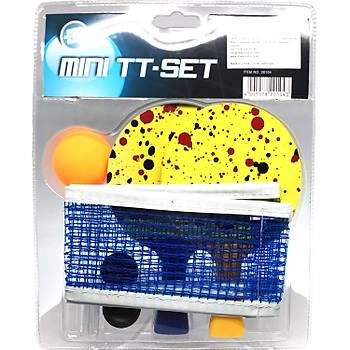 Mini TT Set (2 mini raket + 1 masa tenisi aðý + 1 top)