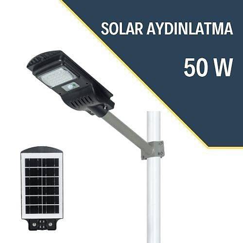 50W SOLAR AYDINLATMA