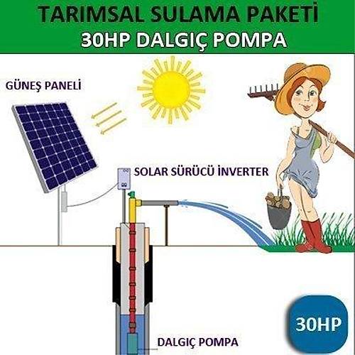 30HP DALGI POMPA - TARIMSAL SULAMA SSTEM