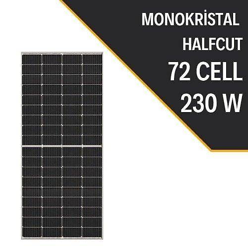 230W HALF CUT MONOKRSTAL GNE PANEL