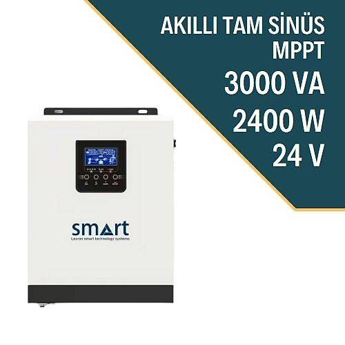 3KVA/2400W MPPT 24V AKILLI NVERTER