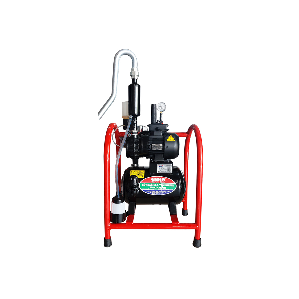 240 lt 80 mm sabit sistem damlama yağlı vakum pompası