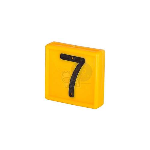 7, Sar, plastik numara