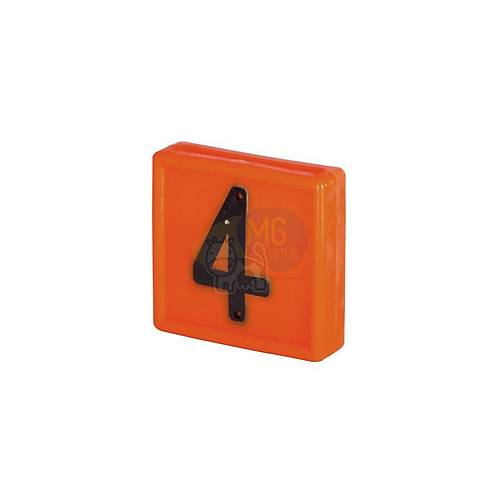 4, Sar, plastik numara