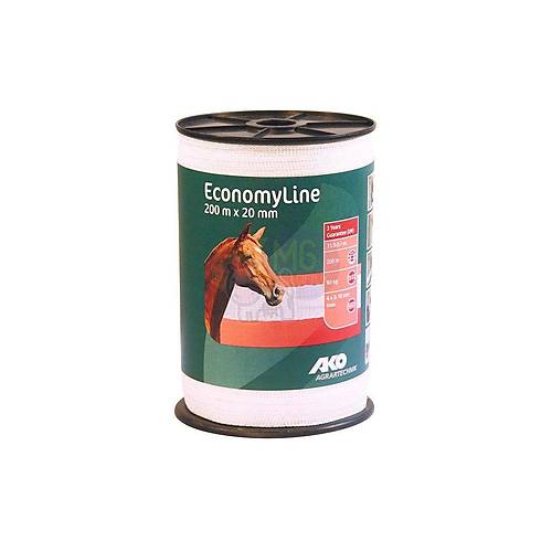 Economyline it band, 200 m x 20 mm, beyaz