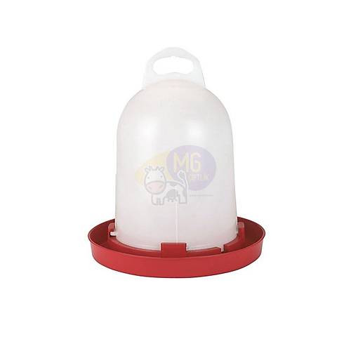 Plastik tavuk yala (suluk), 5.5 lt, aslabilir