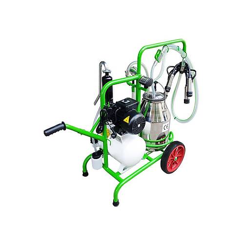 Tek paslanmaz �elik g���ml� tek sa��ml� turbo ya�l� vakum pompal� hareketli tip s�t sa��m makinesi