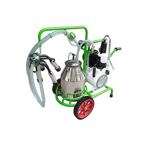 Tek paslanmaz �elik g���ml� tek sa��ml� turbo ya�l� vakum pompal� hareketli tip s�t sa��m makinesi