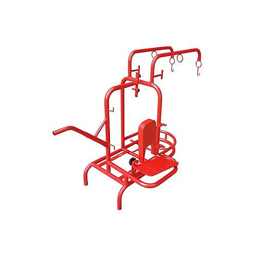 Tek g���ml� �ift sa��ml� benzin motorlu s�t sa��m makinesi i�in elektrostatik boyal� �ase