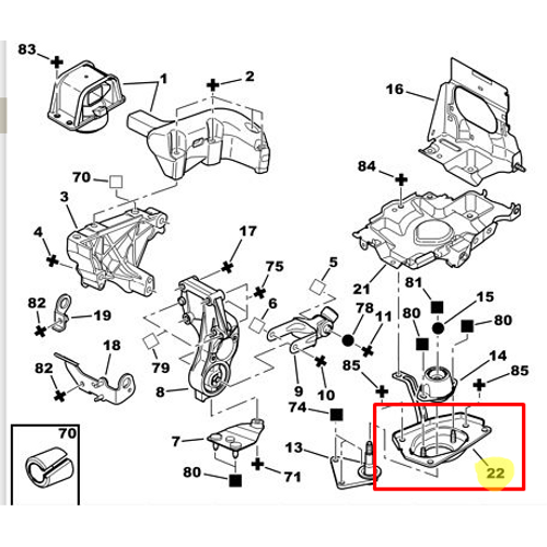 OR�J�NAL 307 SOL �ANZUMAN  KULAK SACI 1.4 16V - TU5JP4 1.6 MA �ANZUMAN 181369