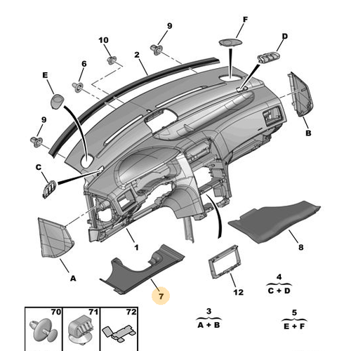 ORJNAL SOL TORPDO ALT ZALATR 748398