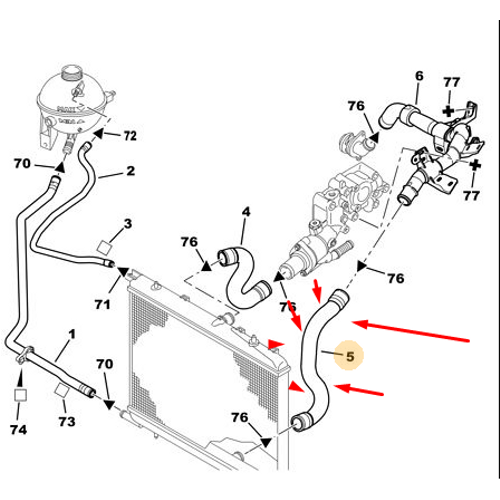 OR�J�NAL 307 1.6 RADYAT�R ALT HORTUM MANUEL V�TES 1351EJ