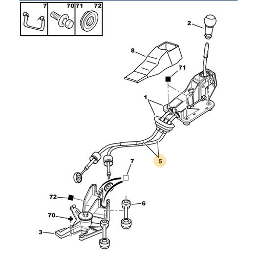 ORJNAL 307 VTES HALAT SEKMANI DW10-EW10-DV4 2444CF