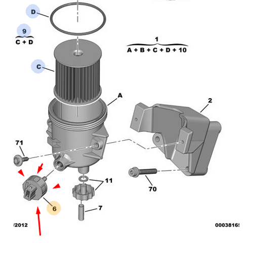 OR�J�NAL 307 MAZOT M���R� DW10 191316