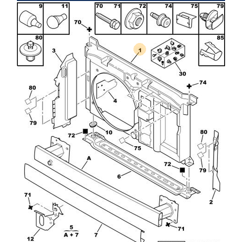 307 PAN PANEL DV6 - ET3J4 7104V2