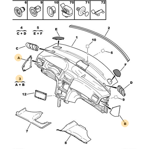 ORJNAL TORPDO KE KAPAKLARI 8204K2