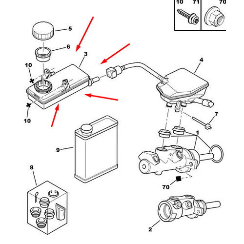 ORJNAL FREN HDROLK DEPOSU ST KAPAKLI 463588