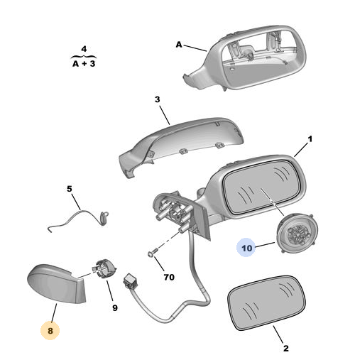 ORJNAL AYNA KAPAK  BAKALT 9015Q7