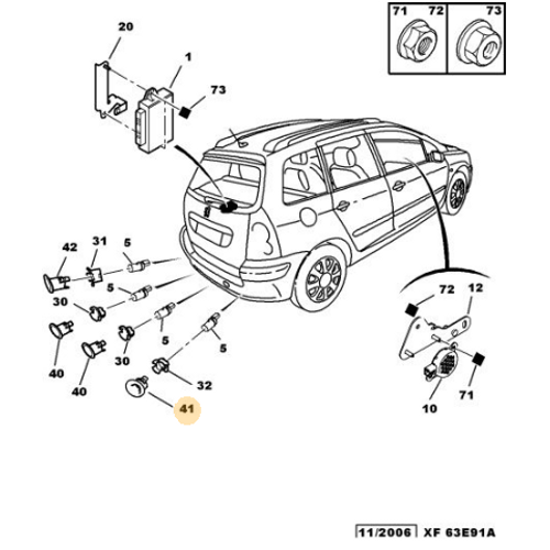 OR�J�NAL 307 SW ARKA PARK SENS�R KAPA�I SA� DI� 659042