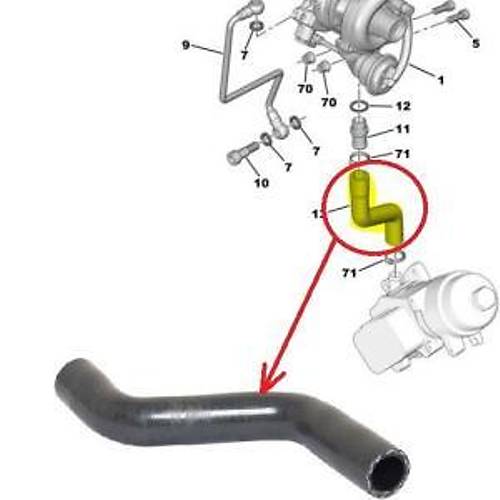 ORJNAL 307 1.4  DZEL TURBO GER DN BORU 1.4 HDI DV4 37942