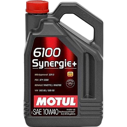 MOTUL 10W40 MOTOR YA�I  -  MOTUL 6100 SYNERGIE+ 10W40 /  4LT