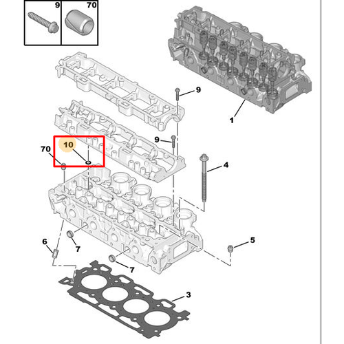 ORJNAL 307 SLNDR KAPAK ST ORNG  23676