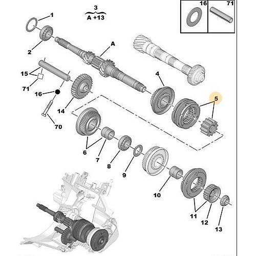 ORJNAL 307  3/4 VTES SEKROMEN 235360