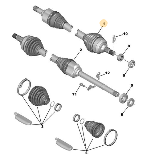 OR�J�NAL 307 SOL AKS MANUEL V�TES -  DV4 -DV6 DW10 -EW10J4 - BE �ANZUMAN  3272LW
