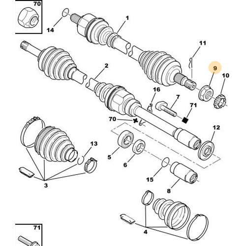 ORJNAL 307 AKS SOMUNU 329733