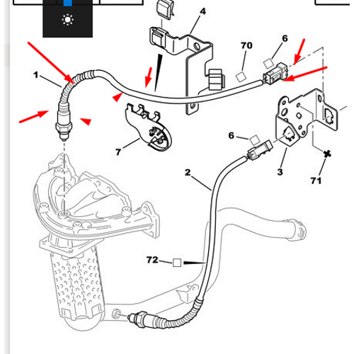 OR�J�NAL 307 OKS�JENT SENS�R� �ST 1.6 TU5JP4 1628HQ