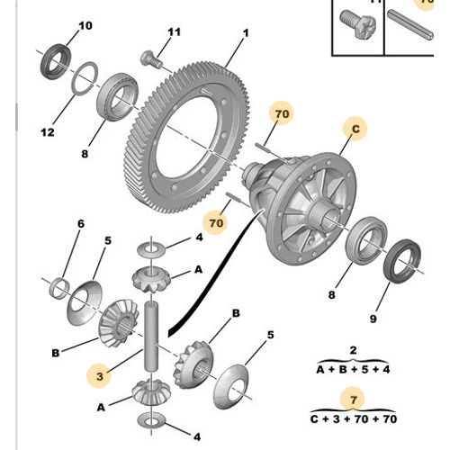 ORJNAL DIFRANSIYEL KUTUSU BE4R ANZUMAN 311884