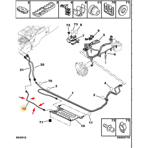 ORJNAL 307 DZEL 2.0 YAKIT HORTUM DW10 DV6 1579QA