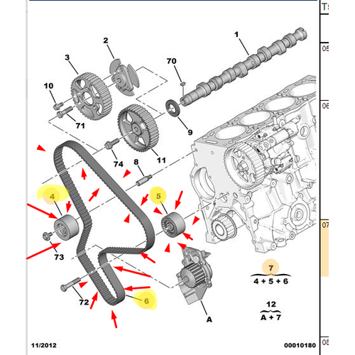 ORJNAL 307 2.0 HDI TRGER SET EUROREPAR E118424