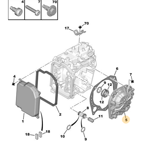 ORJNAL 307 ANZUMAN YAN KAPAK AL4 DPO 2207E0