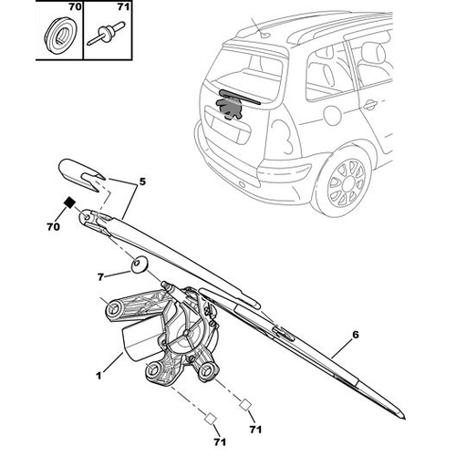 OR�J�NAL 307 SW ARKA S�LECEK MOTORU  6405L9