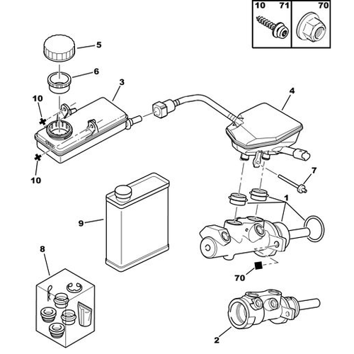 OR�J�NAL FREN ANA MERKEZ� 1.6 HDI 110 HP DV6 -  2.0 EW10J4 4601L3