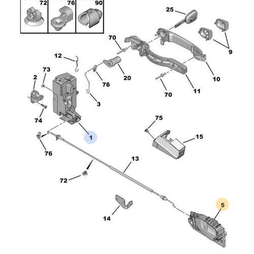 ORJNAL SOL N KAPI KLD 9135Z0