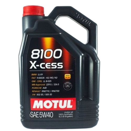 MOTUL 05W40 MOTOR YA�I  -  MOTUL 8100 X-CESS 05W40  / 4 LT