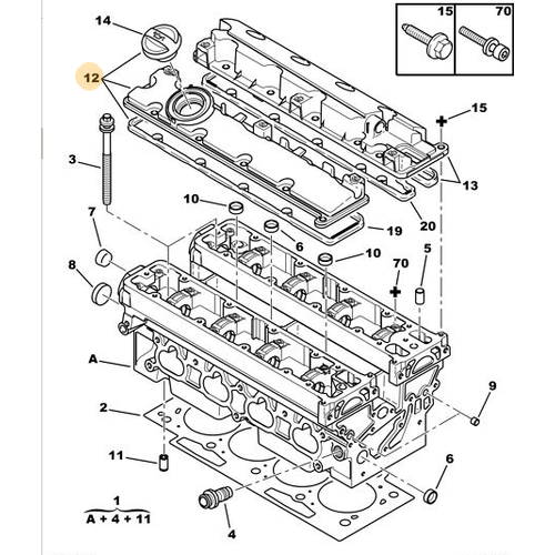 ORJNAL 307 2.0 KLBTR KAPAK EMME TARAF  ( CONTASI +YA KAPAK STNDE) 135HP 0248N8