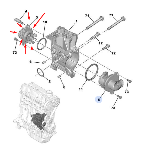 307 DEVRDAM - SU POMPASI 1.4 16V ET3J4 1609417180
