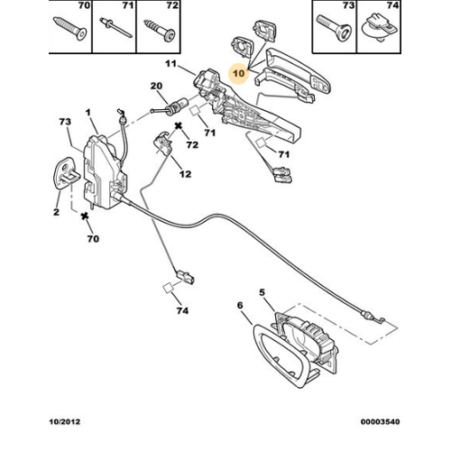 OR�J�NAL DI� KAPI A�MA KOLU 9101X2