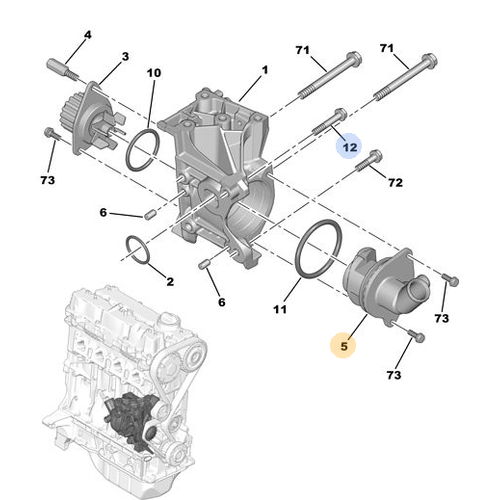 ORJNAL 307 1.4 BENZNL DEVRDAM  AKTARMA BORU 1201C2