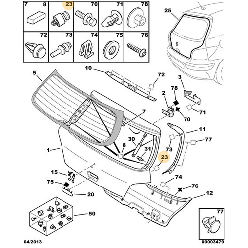 OR�J�NAL 307 BAGAJ KAPAK TAKOZU 873564