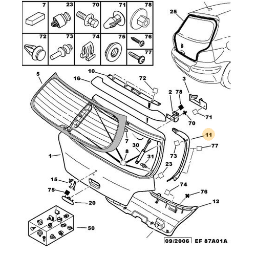 OR�J�NAL 307 SOL BAGAJ �� D�REK KAPLAMASI 8748S8