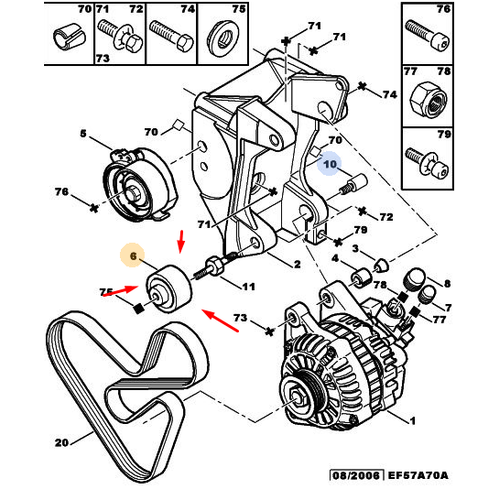 ORJNAL 307 2.0 ARJ BLYASI AVARE DW10 1613838480