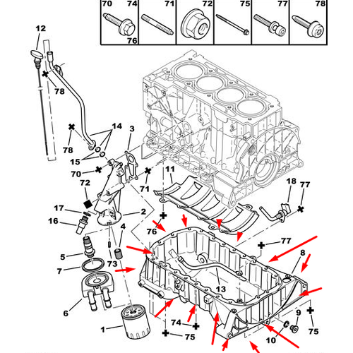 ORJNAL 307 KARTER 2.0 EW10J4 135HP 0301J5