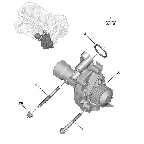 307 DEVRDAM - SU POMPASI 2.0 BENZNL EW10J4 1609417480