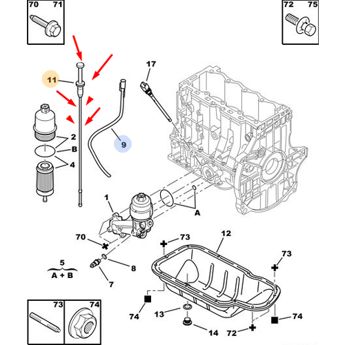 ORJNAL 307 1.4 BENZNL YA UBUK 117483