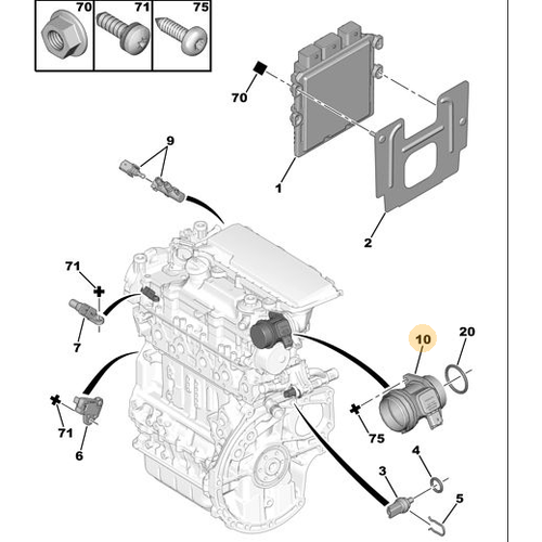 HAVA AKI FLTRE - DEBMETRE 307 1.4 HDI DV4 1920EK