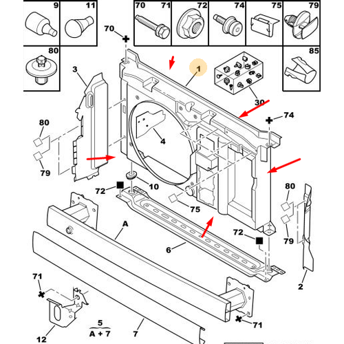 ORJNAL 307 PAN PANEL TU5JP4 - DV4 7104L2